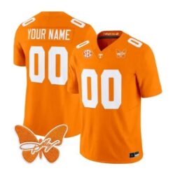 Custom Tennessee Volunteers Jersey 2026 Vapor All Stitched by My Store NCAA Football Jerseys