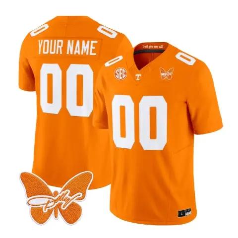 Custom Tennessee Volunteers Jersey 2026 Vapor All Stitched by My Store NCAA Football Jerseys