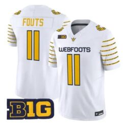Dan Fouts Jersey #11 Oregon Ducks 1916 Throwback 2026 Stitched by My Store NCAA Football Jerseys