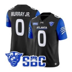Dennis Murray Jr Jersey #0 Georgia State Panthers 2026 Stitched by My Store NCAA Football Jerseys