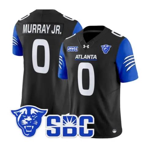 Dennis Murray Jr Jersey #0 Georgia State Panthers 2026 Stitched by My Store NCAA Football Jerseys