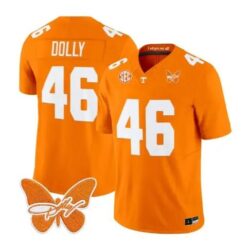 Dolly Parton Jersey #46 Tennessee Volunteers 2026 Stitched by My Store NCAA Football Jerseys