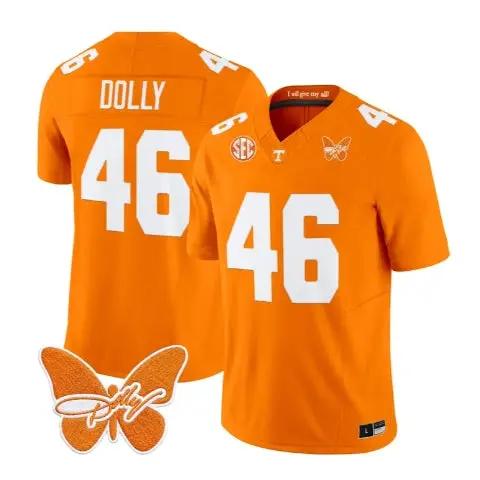Dolly Parton Jersey #46 Tennessee Volunteers 2026 Stitched by My Store NCAA Football Jerseys