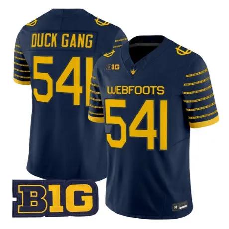 Duck Gang Jersey #541 Oregon Ducks 1916 Throwback 2026 Stitched by My Store NCAA Football Jerseys
