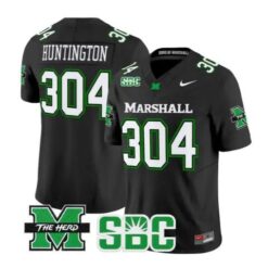 Huntington Jersey #304 Marshall Thundering Herd 2026 Stitched by My Store NCAA Football Jerseys