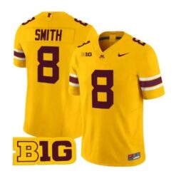Jalen Smith Jersey #8 Minnesota Golden Gophers 2026 Stitched by My Store NCAA Football Jerseys