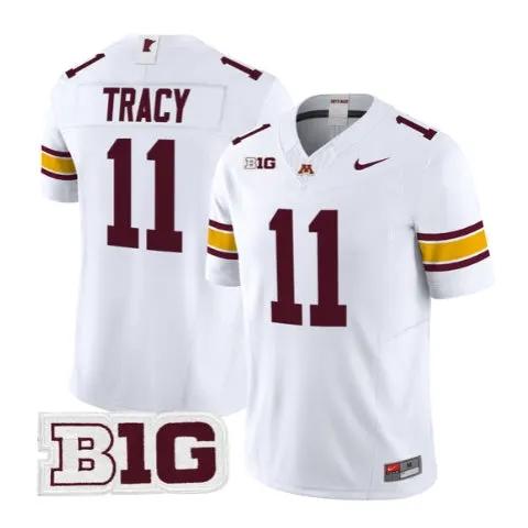 Javon Tracy Jersey #11 Minnesota Golden Gophers 2026 Stitched by My Store NCAA Football Jerseys