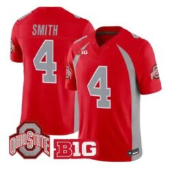 Jeremiah Smith Jersey #4 Ohio State Buckeyes 2026 Vapor All Stitched by My Store NCAA Football Jerseys