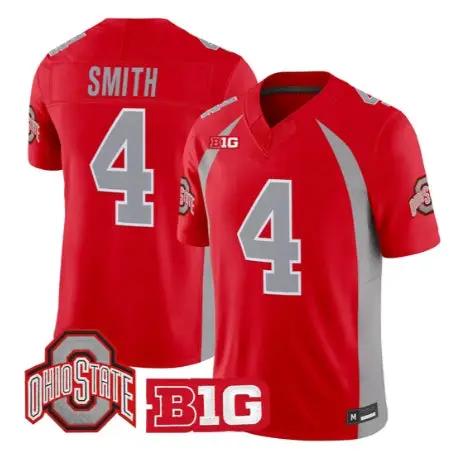 Jeremiah Smith Jersey #4 Ohio State Buckeyes 2026 Vapor All Stitched by My Store NCAA Football Jerseys