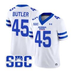 Kelan Butler Jersey #45 Georgia State Panthers 2026 All Stitched by My Store NCAA Football Jerseys