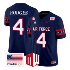 Kemper Hodges Jersey #4 Air Force Falcons 2026 Freedom 250 All Stitched by My Store NCAA Football Jerseys