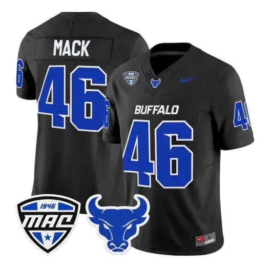 Khalil Mack Jersey #46 Buffalo Bulls 2026 All Stitched by My Store NCAA Football Jerseys