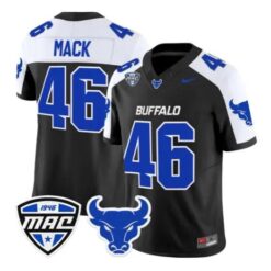 Khalil Mack Jersey #46 Buffalo Bulls 2026 All Stitched by My Store NCAA Football Jerseys
