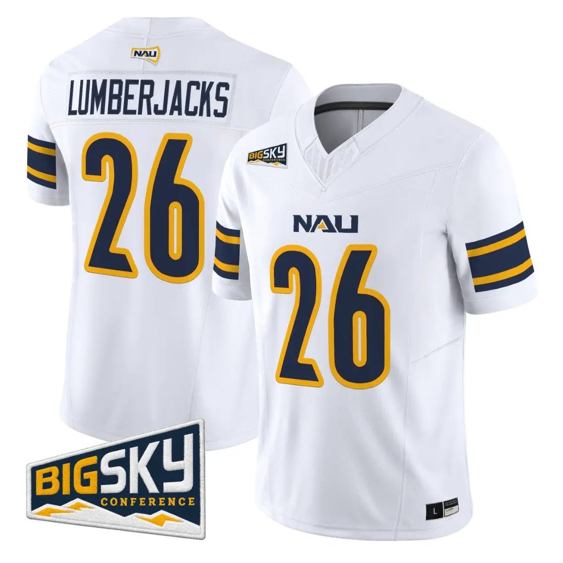 Lumberjacks Jersey #26 Northern Arizona Lumberjacks 2026 Vapor Stitched by My Store NCAA Football Jerseys