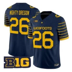Mighty Oregon Jersey #26 Oregon Ducks 1916 Throwback All Stitched by My Store NCAA Football Jerseys