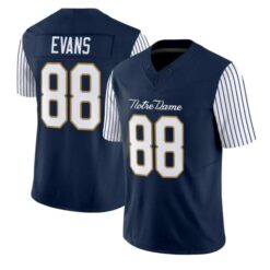 Mitchell Evans Jersey #88 Notre Dame Fighting Irish 2018 Shamrock Series Stitched by My Store NCAA Football Jerseys