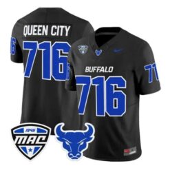 Queen City Jersey #716 Buffalo Bulls 2026 All Stitched by My Store NCAA Football Jerseys