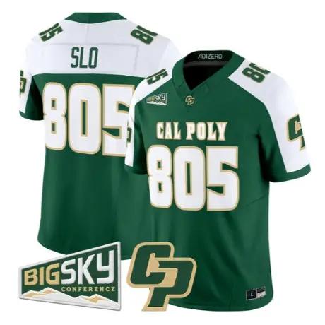 SLO Jersey #805 Cal Poly Mustangs 2026 Limited All Stitched by My Store NCAA Football Jerseys