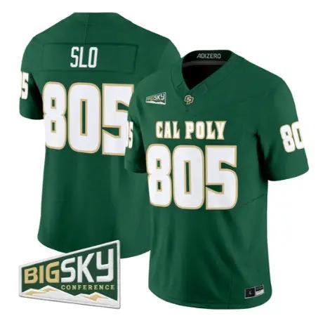 SLO Jersey #805 Cal Poly Mustangs 2026 Limited All Stitched by My Store NCAA Football Jerseys