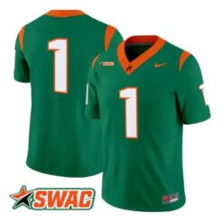 Team Jersey #1 Florida A&M Rattlers 2026 Vapor Limited All Stitched by My Store NCAA Football Jerseys