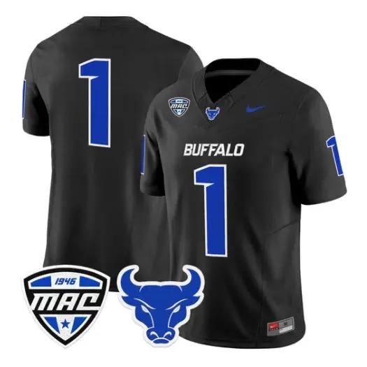 Team Jersey #1 Buffalo Bulls 2026 Limited All Stitched by My Store NCAA Football Jerseys
