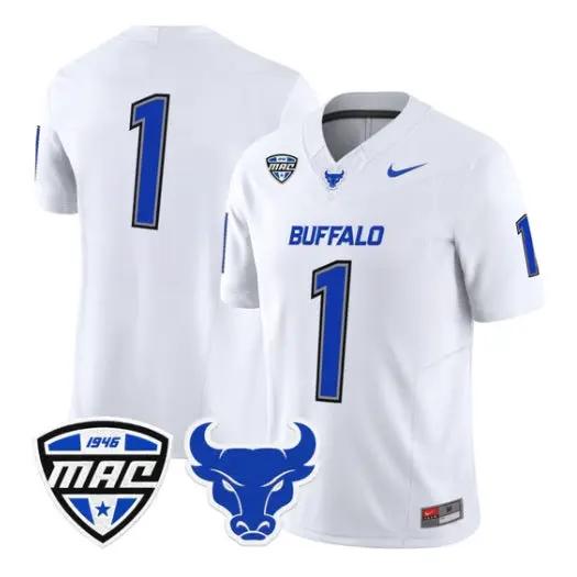 Team Jersey #1 Buffalo Bulls 2026 Limited All Stitched by My Store NCAA Football Jerseys