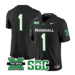 Team Jersey #1 Marshall Thundering Herd 2026 All Stitched by My Store NCAA Football Jerseys