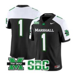 Team Jersey #1 Marshall Thundering Herd 2026 All Stitched by My Store NCAA Football Jerseys