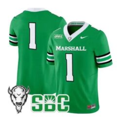 Team Jersey #1 Marshall Thundering Herd 2026 All Stitched by My Store NCAA Football Jerseys