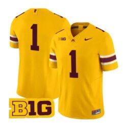 Team Jersey #1 Minnesota Golden Gophers 2026 All Stitched by My Store NCAA Football Jerseys