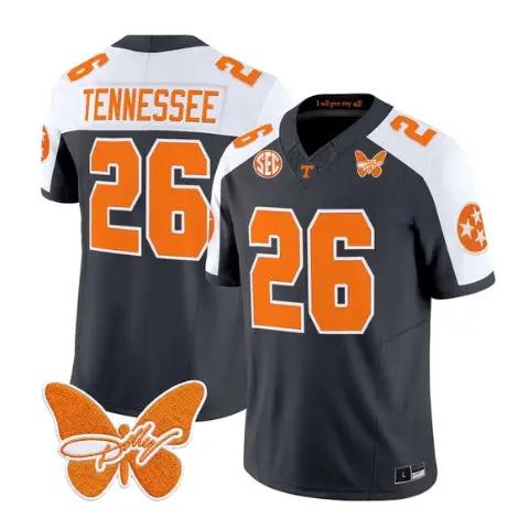 Tennessee Jersey #26 Tennessee Volunteers 2026 All Stitched by My Store NCAA Football Jerseys