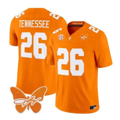 Tennessee Jersey #26 Tennessee Volunteers 2026 All Stitched by My Store NCAA Football Jerseys