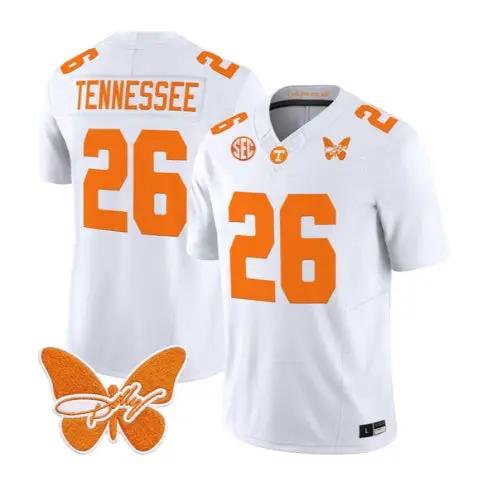 Tennessee Jersey #26 Tennessee Volunteers 2026 All Stitched by My Store NCAA Football Jerseys