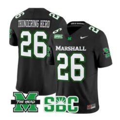 Thundering Herd Jersey #26 Marshall Thundering Herd Stitched by My Store NCAA Football Jerseys