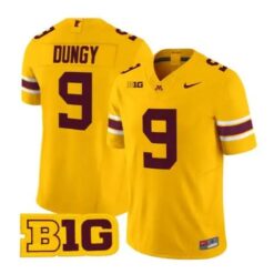 Tony Dungy Jersey #9 Minnesota Golden Gophers 2026 Stitched by My Store NCAA Football Jerseys