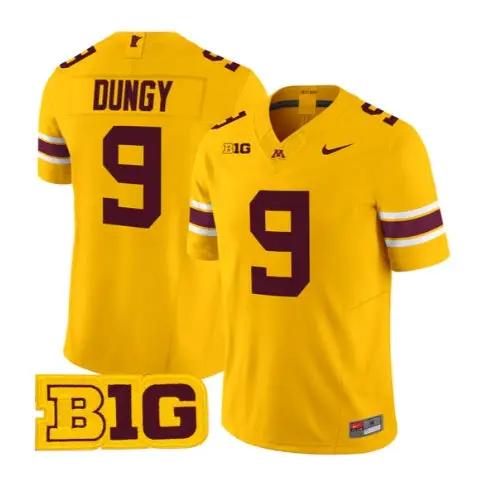 Tony Dungy Jersey #9 Minnesota Golden Gophers 2026 Stitched by My Store NCAA Football Jerseys