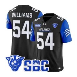 Tyhler Williams Jersey #54 Georgia State Panthers 2026 Stitched by My Store NCAA Football Jerseys
