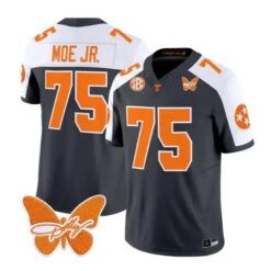 Wendell Moe Jr Jersey #75 Tennessee Volunteers 2026 Stitched by My Store NCAA Football Jerseys