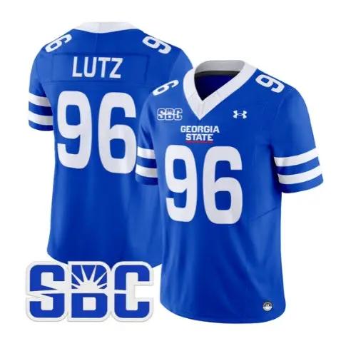 Wil Lutz Jersey #96 Georgia State Panthers 2026 Limited Stitched by My Store NCAA Football Jerseys